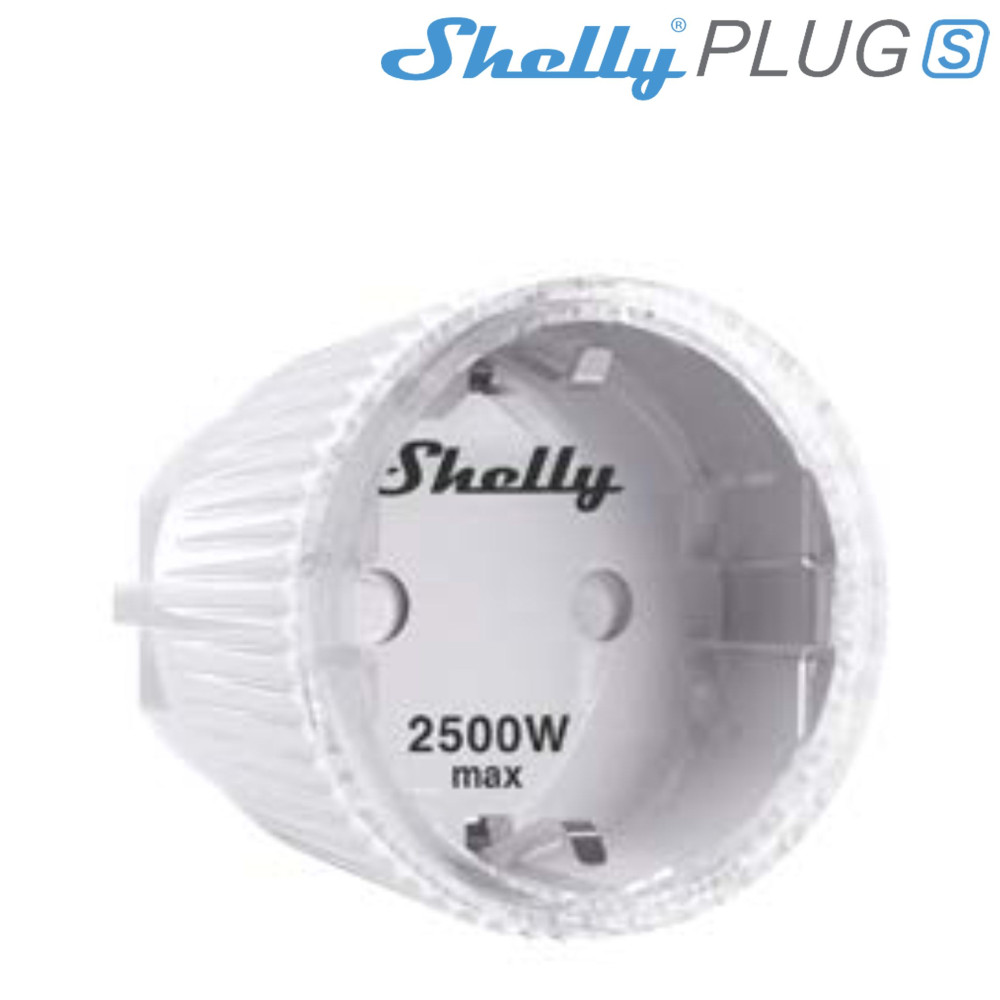 Shelly PLUG S (10A 2500W) - EAN 3800235262061 Shelly PLUG S (10A 2500W) - EAN 3800235262061