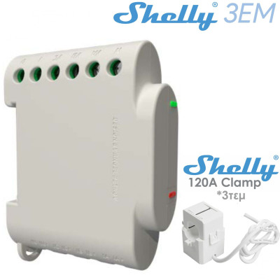 Shelly 3EM - EAN 3800235262214 Shelly 3EM - EAN 3800235262214