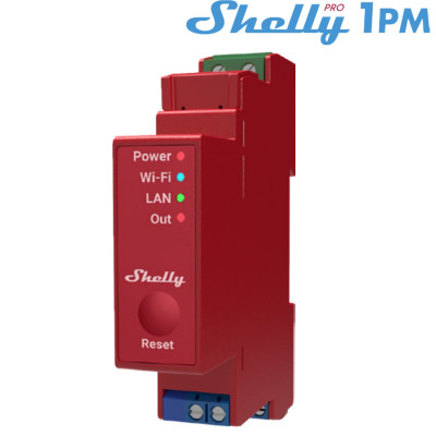 Shelly PRO 1PM - EAN 3800235268018 Shelly PRO 1PM - EAN 3800235268018