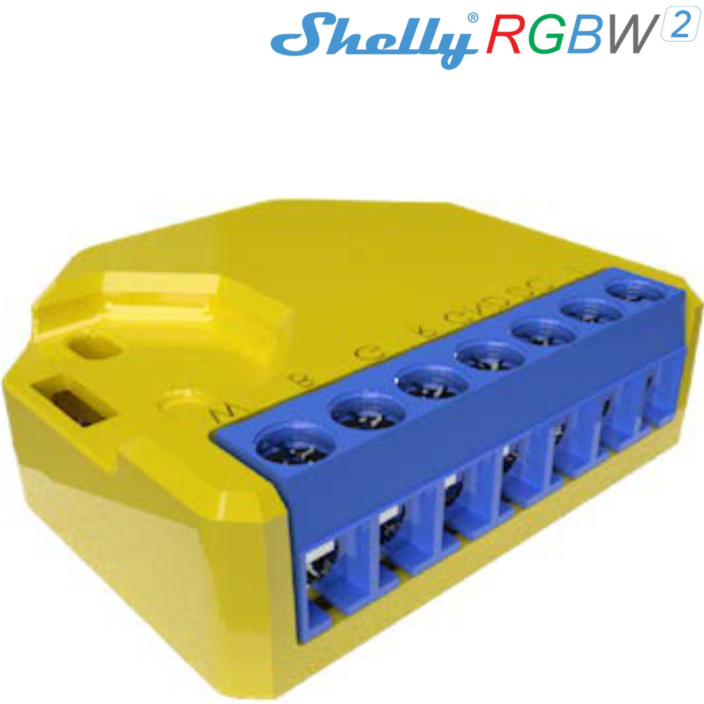 Shelly RGBW2 - EAN 3800235262191 Shelly RGBW2 - EAN 3800235262191