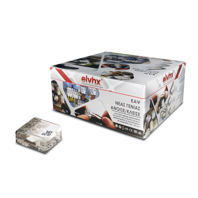 UC02 | ΚΑΨ ΑΝΟΙΞΕ-ΚΛΕΙΣΕ elvhx® ΓΙΑ ΑΓΩΓΟ 0.34-4mm²- 2 ΣΗΜΕΙΑ ΕΠΑΦΗΣ UC02 | ΚΑΨ ΑΝΟΙΞΕ-ΚΛΕΙΣΕ elvhx® ΓΙΑ ΑΓΩΓΟ 0.34-4mm²- 2 ΣΗΜΕΙΑ ΕΠΑΦΗΣ