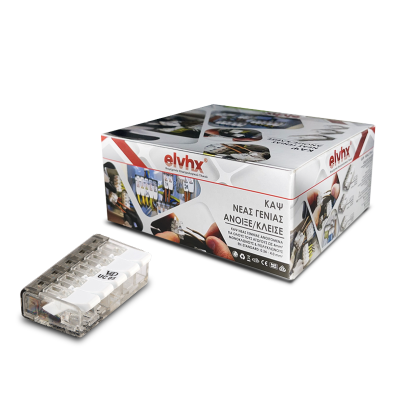 UC05 | ΚΑΨ ΑΝΟΙΞΕ-ΚΛΕΙΣΕ elvhx® ΓΙΑ ΑΓΩΓΟ 0.34-4mm²- 5 ΣΗΜΕΙΑ ΕΠΑΦΗΣ UC05 | ΚΑΨ ΑΝΟΙΞΕ-ΚΛΕΙΣΕ elvhx® ΓΙΑ ΑΓΩΓΟ 0.34-4mm²- 5 ΣΗΜΕΙΑ ΕΠΑΦΗΣ