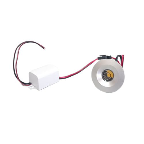 PRO-0314 | DSD-0104-1 | LED DOWNLIGHT 1X1W LED/90_240 VAC WW | ΣΕ ΛΕΥΚΟ ΚΟΥΤΙ-Νέτο τιμή