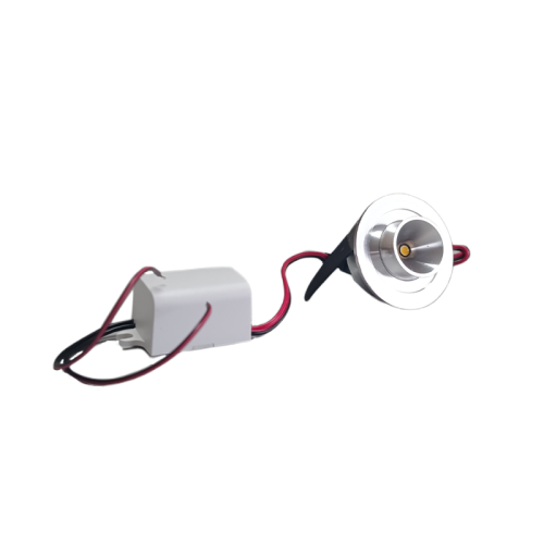 PRO-0312 | DSD-0109-1 | LED DOWNLIGHT 1X1W LED/90_240 VAC CW | ΣΕ ΛΕΥΚΟ ΚΟΥΤΙ -Νέτο τιμή