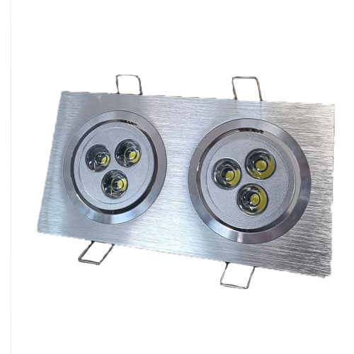 PRO-0321 | DSE-0301-2 | LED DOWNLIGHT 6X1W LED/90_240 VAC CW | ΣΕ ΛΕΥΚΟ ΚΟΥΤΙ-Νέτο τιμή