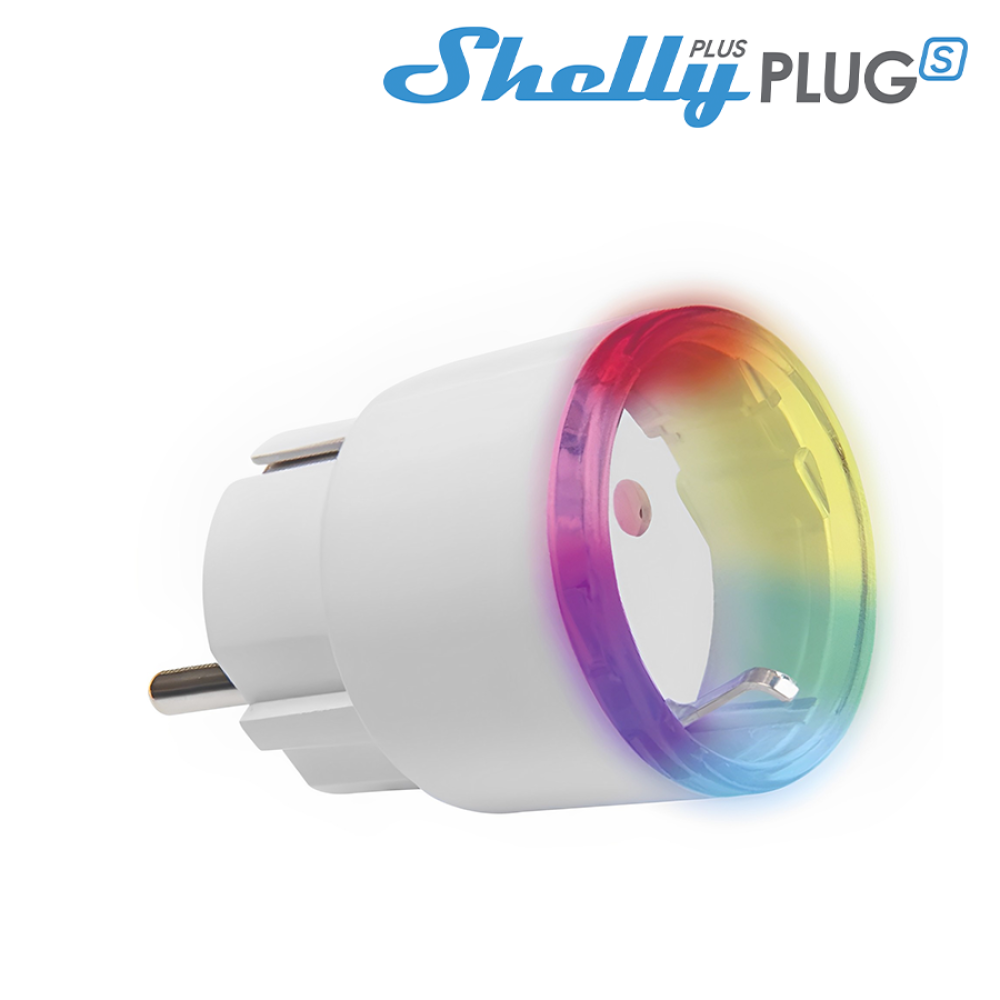 Shelly Plus Plug S White (12A 2500W) - EAN 3800235265567 Shelly Plus Plug S White (12A 2500W) - EAN 3800235265567