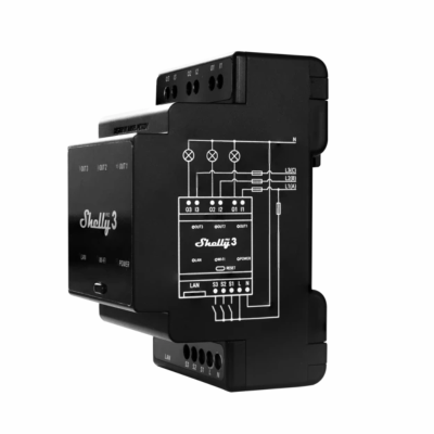 Shelly PRO 3 - EAN 3800235268094 Shelly PRO 3 - EAN 3800235268094