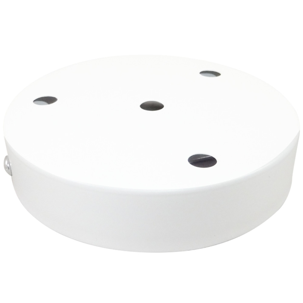 EL329401 | ΣΤΡΟΓΓΥΛΗ ΒΑΣΗ Φ120xh25mm ΛΕΥΚΗ|4ΤΡΥΠEΣ EL329401 | ΣΤΡΟΓΓΥΛΗ ΒΑΣΗ Φ120xh25mm ΛΕΥΚΗ|4ΤΡΥΠEΣ