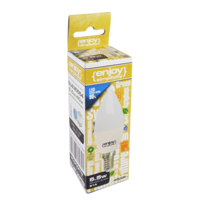 EL635074 | LED B35|7W(>60W)Ε14|4000k|800lm|enjoySimplicity™|Standard-Νέτο τιμή EL635074 | LED B35|7W(>60W)Ε14|4000k|800lm|enjoySimplicity™|Standard-Νέτο τιμή