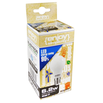 EL824605 | LED FILLAMENT MILKY A60|6.7W(>57w) Ε27|4000k|750lm|{enjoysimplicity}™ EL824605 | LED FILLAMENT MILKY A60|6.7W(>57w) Ε27|4000k|750lm|{enjoysimplicity}™