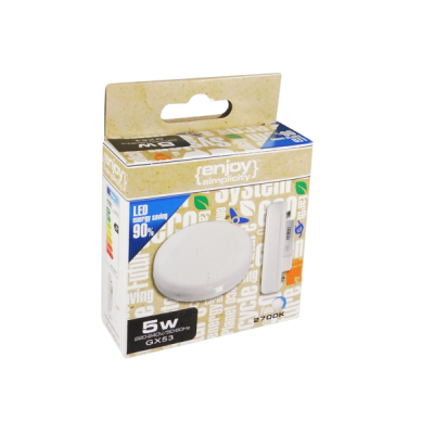 EL995328 | LED GX53 DIM|5W(>30W)GX53|Smart 3CCT|325lm|{enjoysimplicity}™ EL995328 | LED GX53 DIM|5W(>30W)GX53|Smart 3CCT|325lm|{enjoysimplicity}™