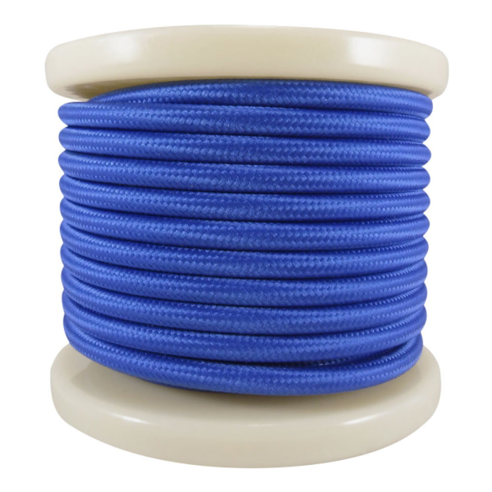 EL330018 | Textile Cable 2x0.75mm²- ρολλό 10mt – ΜΠΛΕ EL330018 | Textile Cable 2x0.75mm²- ρολλό 10mt – ΜΠΛΕ