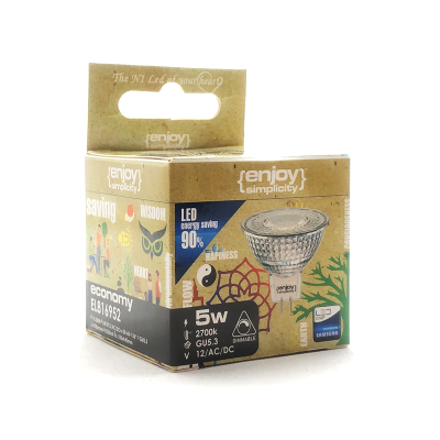 EL816942 | LED GU5.3 MR16 DIM|AC/DC12V|3.7W(>20W)|2700k|260lm|36°|{enjoysimplicity}™ EL816942 | LED GU5.3 MR16 DIM|AC/DC12V|3.7W(>20W)|2700k|260lm|36°|{enjoysimplicity}™