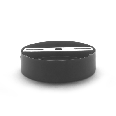 EL329102 | ΣΤΡΟΓΓΥΛΗ ΒΑΣΗ Φ100xh25mm MAYΡΗ|1ΤΡΥΠΑ EL329102 | ΣΤΡΟΓΓΥΛΗ ΒΑΣΗ Φ100xh25mm MAYΡΗ|1ΤΡΥΠΑ