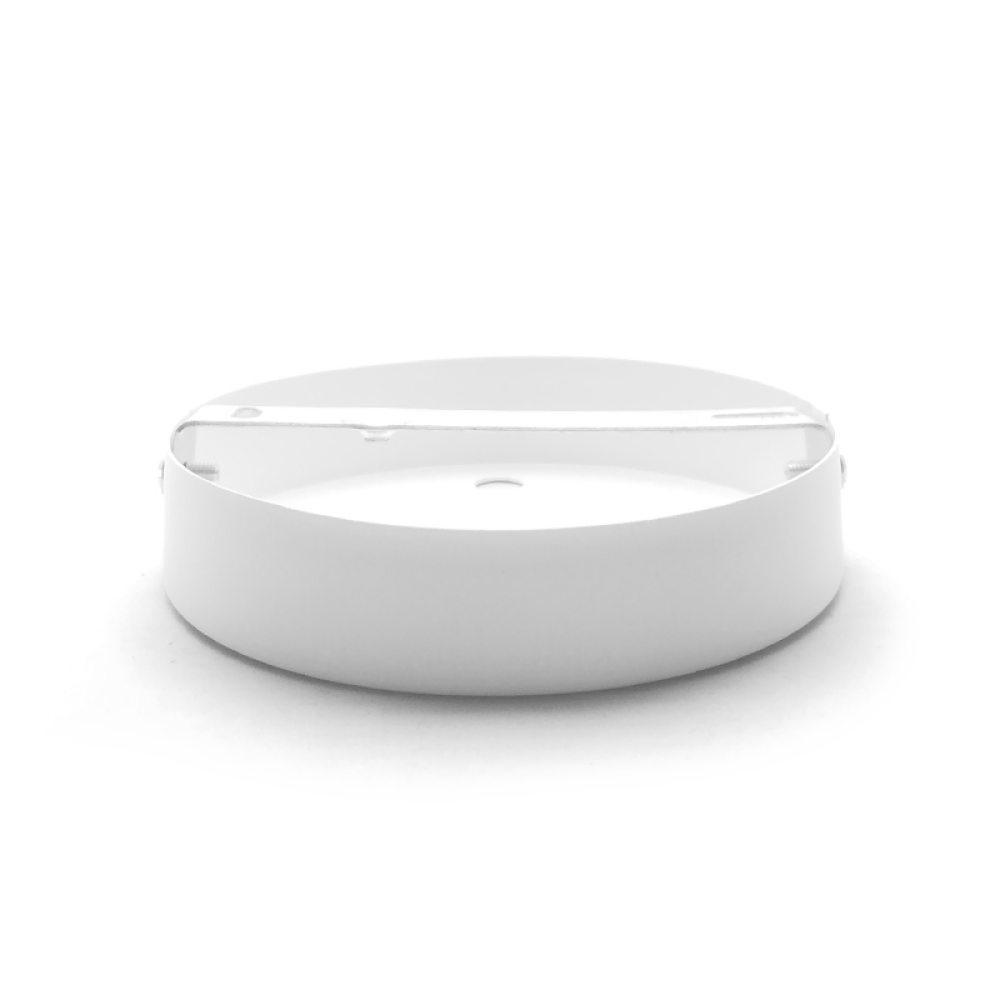 EL329401 | ΣΤΡΟΓΓΥΛΗ ΒΑΣΗ Φ120xh25mm ΛΕΥΚΗ|4ΤΡΥΠEΣ EL329401 | ΣΤΡΟΓΓΥΛΗ ΒΑΣΗ Φ120xh25mm ΛΕΥΚΗ|4ΤΡΥΠEΣ