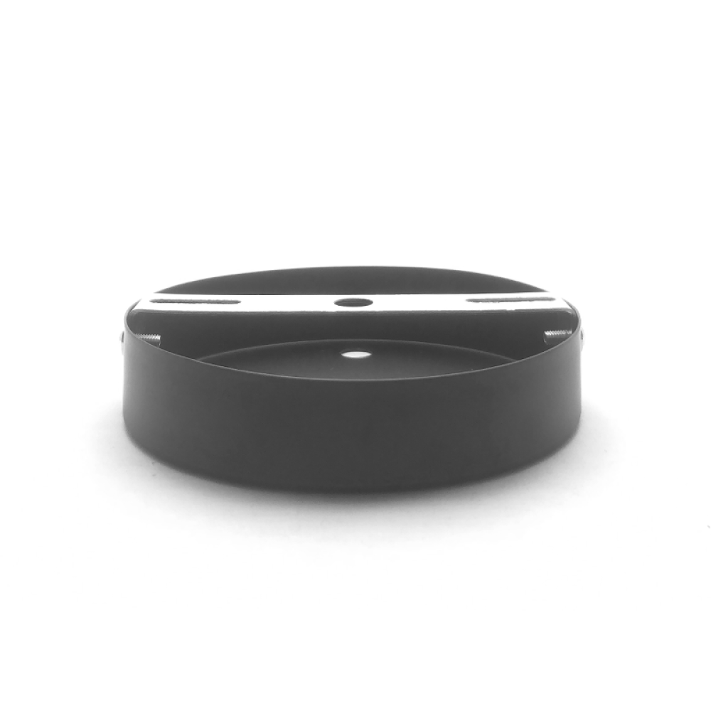 EL329402 | ΣΤΡΟΓΓΥΛΗ ΒΑΣΗ Φ120xh25mm MAYΡΗ|4ΤΡΥΠEΣ EL329402 | ΣΤΡΟΓΓΥΛΗ ΒΑΣΗ Φ120xh25mm MAYΡΗ|4ΤΡΥΠEΣ