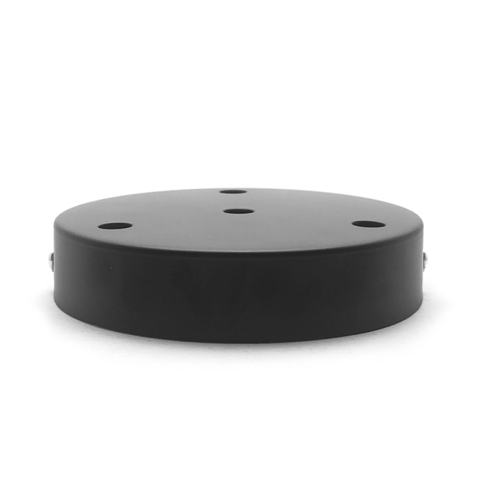 EL329402 | ΣΤΡΟΓΓΥΛΗ ΒΑΣΗ Φ120xh25mm MAYΡΗ|4ΤΡΥΠEΣ EL329402 | ΣΤΡΟΓΓΥΛΗ ΒΑΣΗ Φ120xh25mm MAYΡΗ|4ΤΡΥΠEΣ