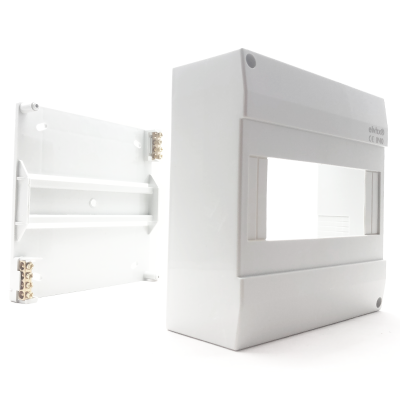 CT6 | ΕΞ.ΠΙΝ/1Σειρά/6 Ασφ/ΙΡ40 125x160x60mm/με ουδέτερο CT6 | ΕΞ.ΠΙΝ/1Σειρά/6 Ασφ/ΙΡ40 125x160x60mm/με ουδέτερο