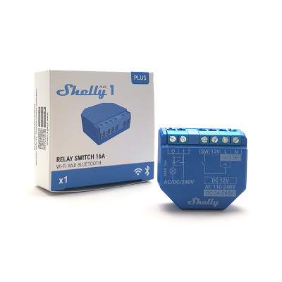 Shelly Plus 1 - EAN 3800235265000 Shelly Plus 1 - EAN 3800235265000