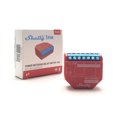 Shelly Plus 1PM - EAN 3800235265017 Shelly Plus 1PM - EAN 3800235265017