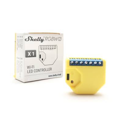 Shelly RGBW2 - EAN 3800235262191 Shelly RGBW2 - EAN 3800235262191