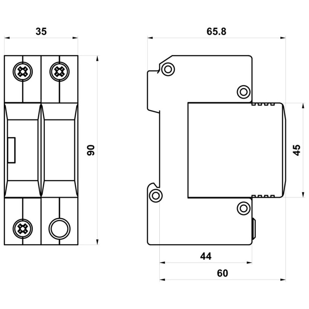 27081 | HSA-275/1+1 M | SPD T2+T3 | ΑΠΑΓΩΓΟΣ ΚΡΟΥΣΤΙΚΩΝ ΥΠΕΡΤΑΣΕΩΝ | Hakel®