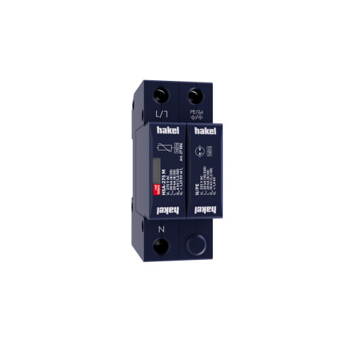 27081 | HSA-275/1+1 M | SPD T2+T3 | ΑΠΑΓΩΓΟΣ ΚΡΟΥΣΤΙΚΩΝ ΥΠΕΡΤΑΣΕΩΝ | Hakel®