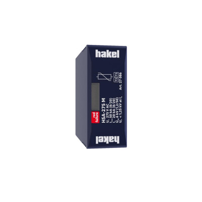 27086 | HSA-275/1+1 Module | SPD T2+T3 | ΑΦΑΙΡΟΥΜΕΝΗ ΜΟΝΑΔΑ ΓΙΑ ΑΠΑΓΩΓOYΣ ΚΡΟΥΣΤΙΚΩΝ ΥΠΕΡΤΑΣΕΩΝ| Hakel® 27086 | HSA-275/1+1 Module | SPD T2+T3 | ΑΦΑΙΡΟΥΜΕΝΗ ΜΟΝΑΔΑ ΓΙΑ ΑΠΑΓΩΓOYΣ ΚΡΟΥΣΤΙΚΩΝ ΥΠΕΡΤΑΣΕΩΝ| Hakel®