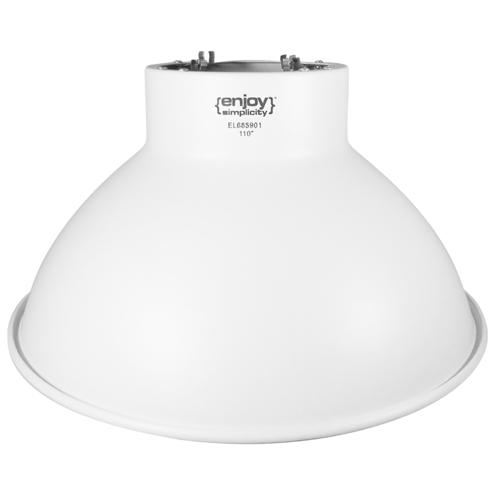 EL685901 | UFO Shell-Θήκη για High Power Λευκό|110°|{enjoysimplicity}™ EL685901 | UFO Shell-Θήκη για High Power Λευκό|110°|{enjoysimplicity}™