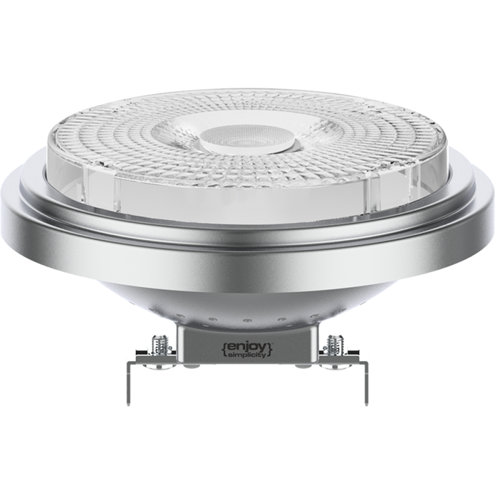 EL811933 | LED AR111 DIM 12V G53|13.3W(>100W)|2700k|1100lm|40◦|Silver|{enjoysimplicity}™ EL811933 | LED AR111 DIM 12V G53|13.3W(>100W)|2700k|1100lm|40◦|Silver|{enjoysimplicity}™