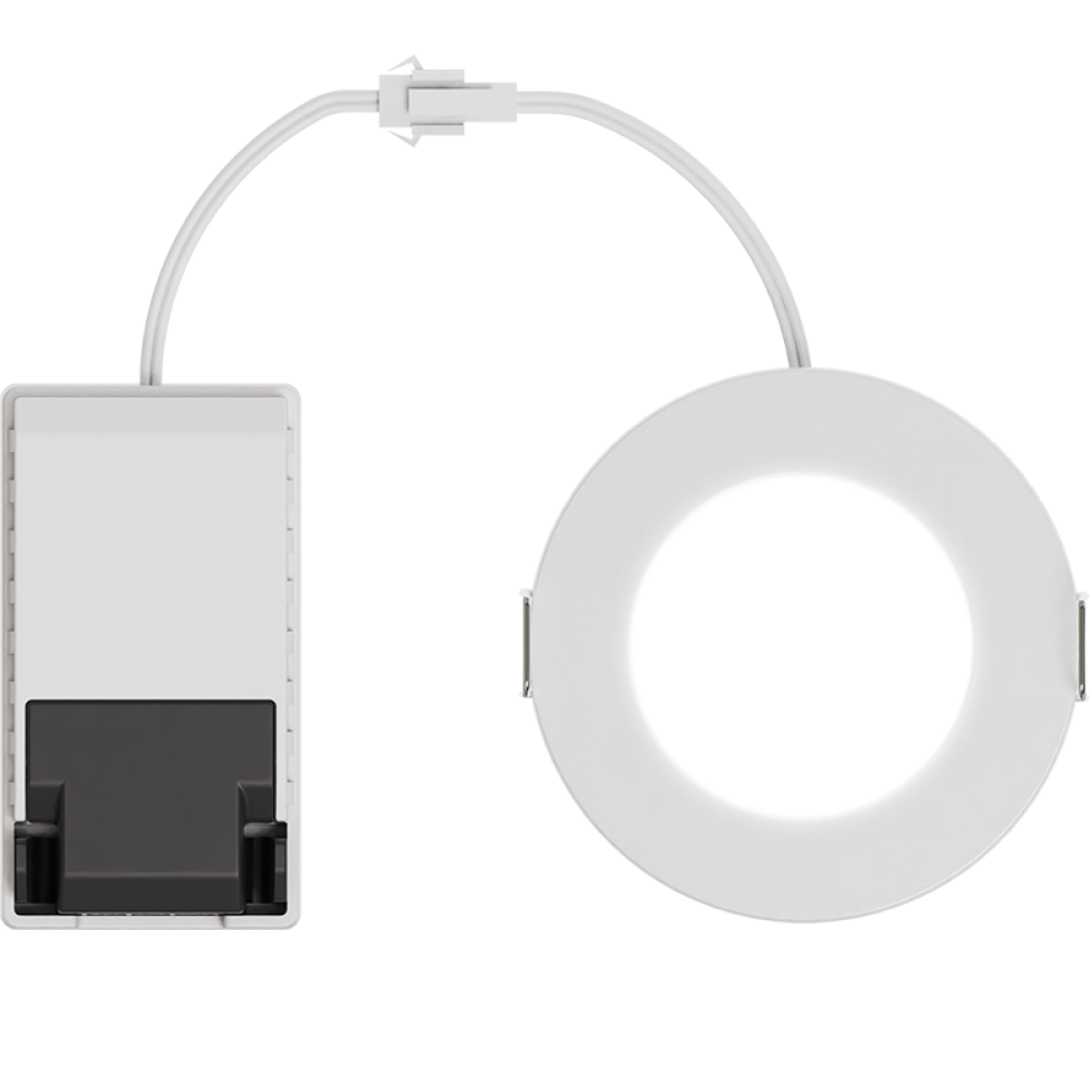 EL191011 | LED DownLight 110⁰ White IP65|4.2W|4000k|480lm|Φ85xh29|+Driver|{enjoysimplicity}™ EL191011 | LED DownLight 110⁰ White IP65|4.2W|4000k|480lm|Φ85xh29|+Driver|{enjoysimplicity}™