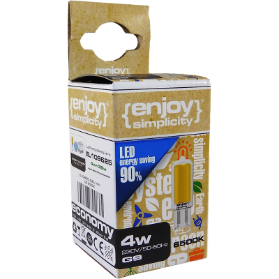 EL109625 | LED G9 |3W(>35W)|6500k|400lm|{enjoysimplicity}™ EL109625 | LED G9 |3W(>35W)|6500k|400lm|{enjoysimplicity}™