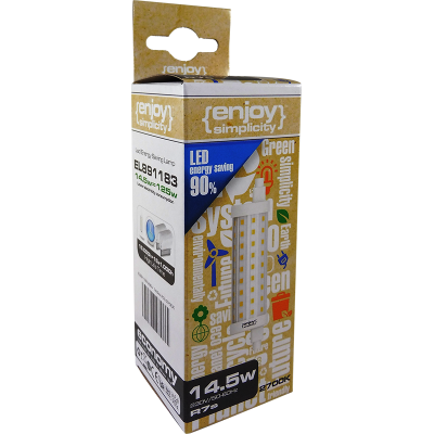 EL891183 | LED R7s 118mm|14.5W(>125W)|2700k|2000lm|{enjoysimplicity}™ EL891183 | LED R7s 118mm|14.5W(>125W)|2700k|2000lm|{enjoysimplicity}™
