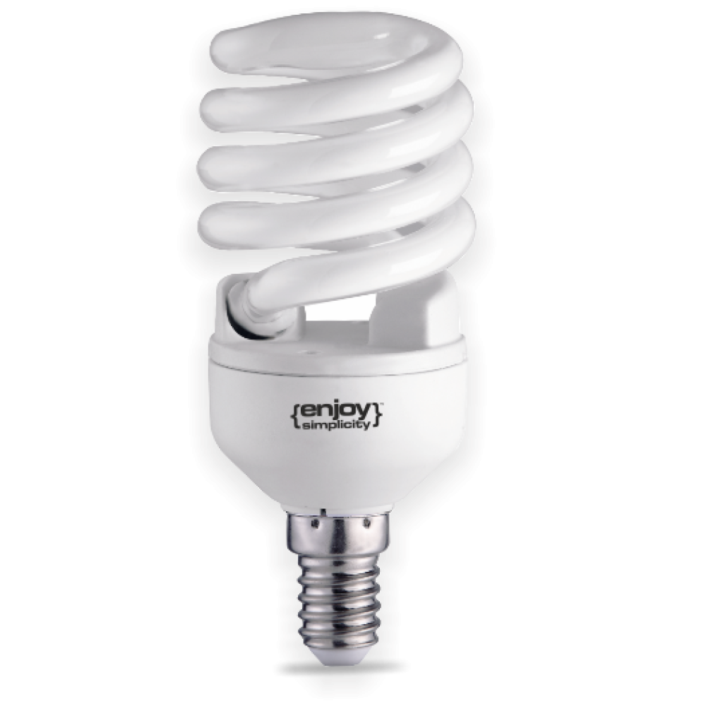 EL100000 | T2 extra slim spiral|11W(>49W)Ε14|2700k|564lm|{enjoysimplicity}™ EL100000 | T2 extra slim spiral|11W(>49W)Ε14|2700k|564lm|{enjoysimplicity}™