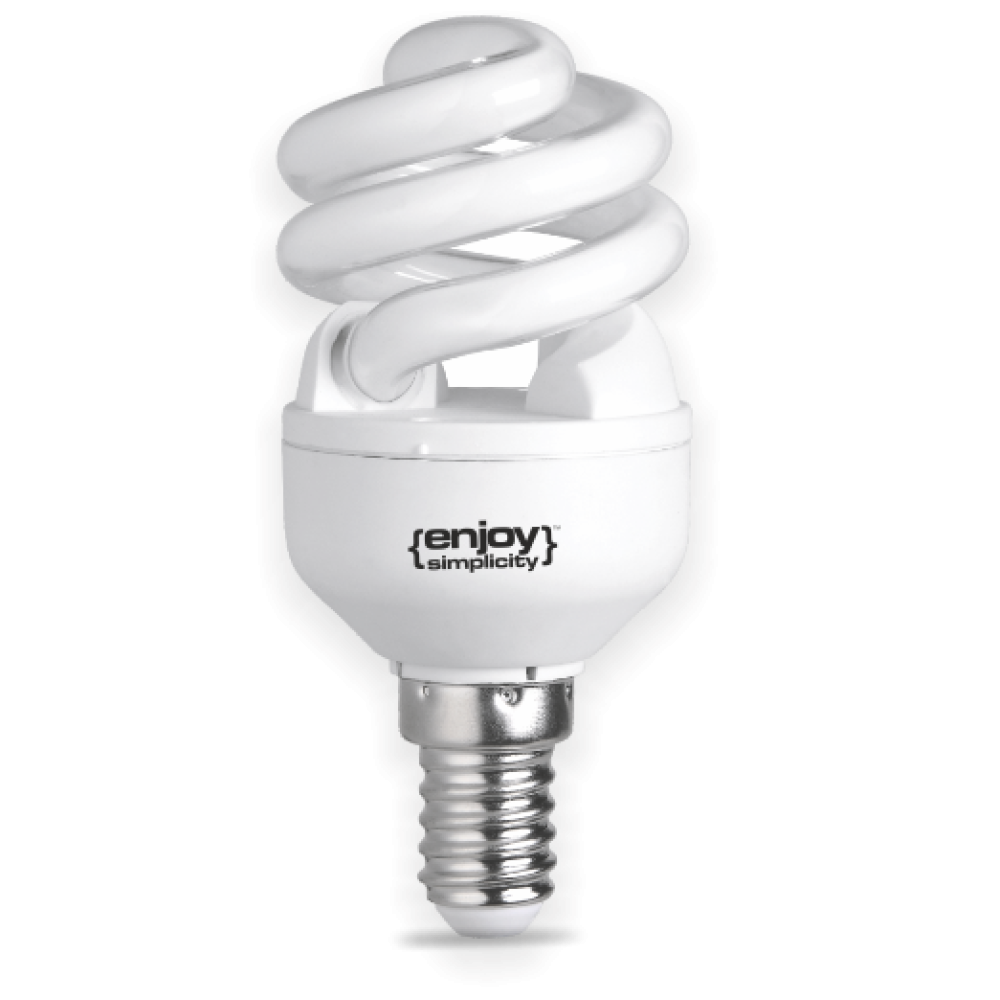 EL100011 | T2 extra slim spiral|9W(>42W)Ε14|6500k|465lm|{enjoysimplicity}™ EL100011 | T2 extra slim spiral|9W(>42W)Ε14|6500k|465lm|{enjoysimplicity}™