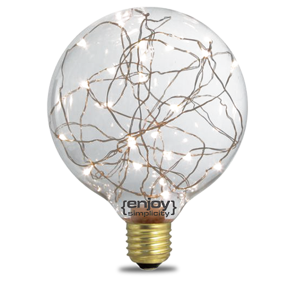 EL125127 | DreamLED Stars G125|1.5W E27|2700k|30lm| {enjoysimplicity}™ EL125127 | DreamLED Stars G125|1.5W E27|2700k|30lm| {enjoysimplicity}™