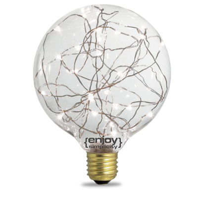 EL125165 | DreamLED Stars G125|1.5W E27|6500k|30lm| {enjoysimplicity}™ EL125165 | DreamLED Stars G125|1.5W E27|6500k|30lm| {enjoysimplicity}™