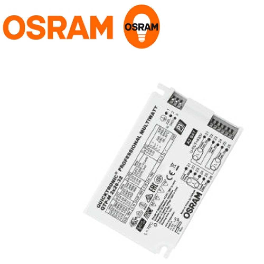 QTP-M 2X26-32/220-240 S VS20 OSRAM®-Νέτο τιμή QTP-M 2X26-32/220-240 S VS20 OSRAM®-Νέτο τιμή