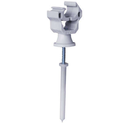 514 | ELFIX™ HAPPY LOCK™ ΠΛΑΣΤΙΚΟ ΣΤΗΡΙΓΜΑ ΑΓΩΓΟΥ Φ8-10mm (M6) ME 255 ΒΙΣΜΑ ΤΑΧΕΙΑΣ ΕΦΑΡΜΟΓΗΣ