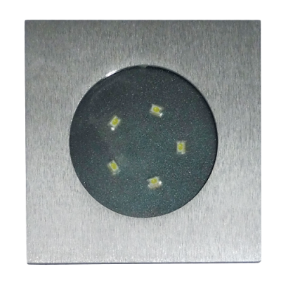 5882 | LED ΧΩΝΕΥΤΟ Φ70mm ΤΕΤΡΑΓΩΝΟ ΑΛΟΥΜ. 5882 | LED ΧΩΝΕΥΤΟ Φ70mm ΤΕΤΡΑΓΩΝΟ ΑΛΟΥΜ.