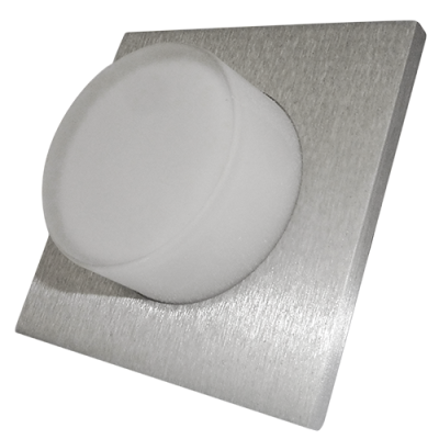 5884 | LED ΧΩΝΕΥΤΟ Φ70mm ΤΕΤΡΑΓΩΝΟ ΑΛΟΥΜ. 5884 | LED ΧΩΝΕΥΤΟ Φ70mm ΤΕΤΡΑΓΩΝΟ ΑΛΟΥΜ.
