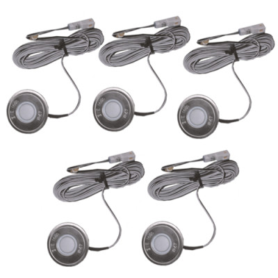 5918 | ΕΥΕLED® ΣΕΤ 5ΜΟΝΑΔΕΣ ΣΩΜΑ:INOX-LED:0,3W ΛΕΥΚΟ 5918 | ΕΥΕLED® ΣΕΤ 5ΜΟΝΑΔΕΣ ΣΩΜΑ:INOX-LED:0,3W ΛΕΥΚΟ
