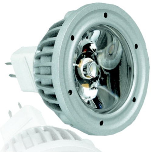 POWERled ΛΑΜΠΑ GU5,3|12V| 1 led: 1,3W-Νέτο τιμή
