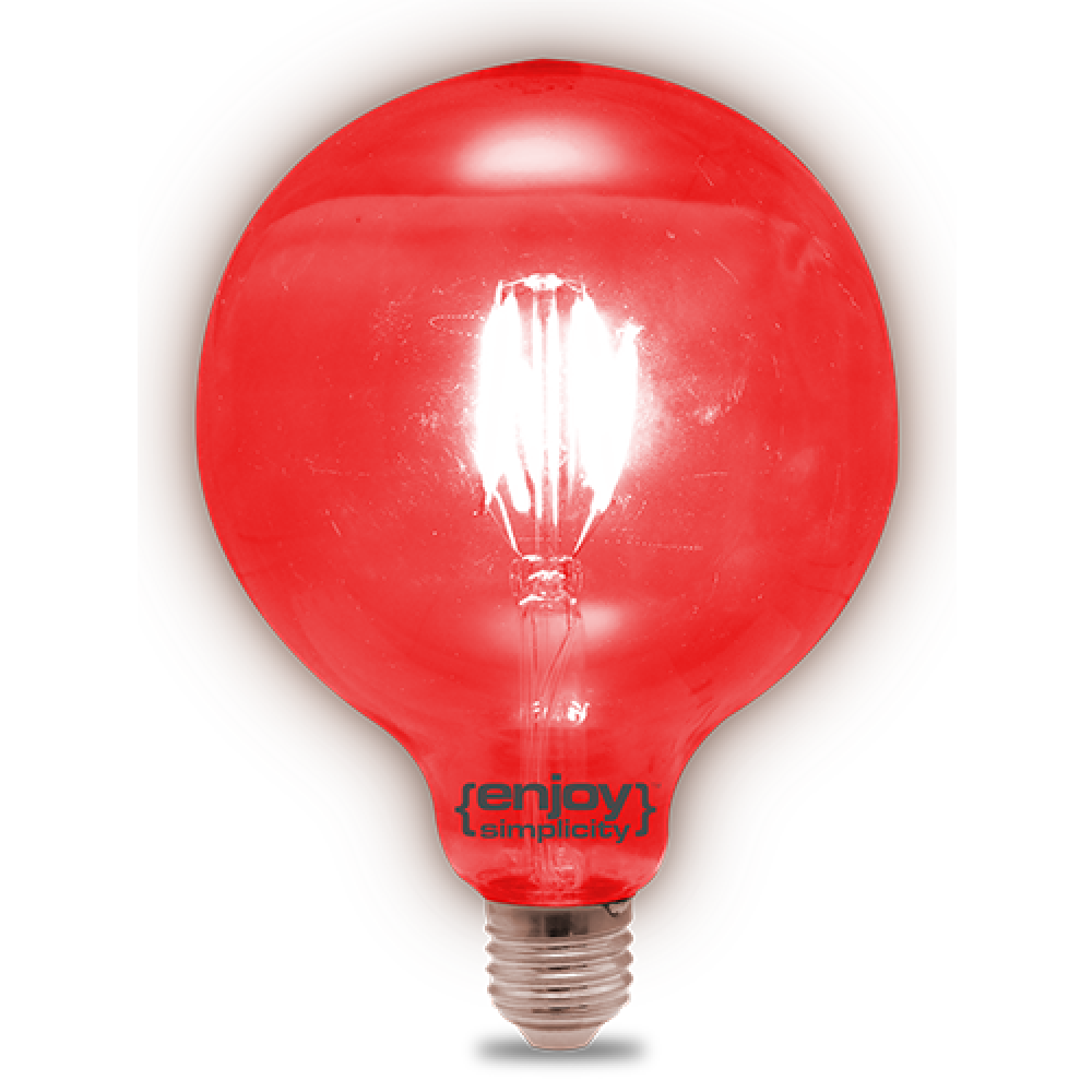 EL821255 | DreamLED Fillament Coloured G125|4W E27|KOKKINO|{enjoysimplicity}™ EL821255 | DreamLED Fillament Coloured G125|4W E27|KOKKINO|{enjoysimplicity}™