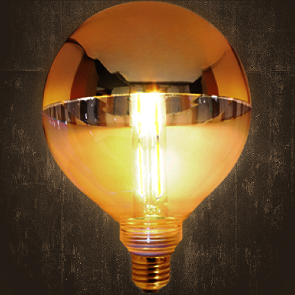 EL825111 | LED VINTAGE DIM |G125|4W Ε27 |2700k|400lm|{enjoysimplicity}™ EL825111 | LED VINTAGE DIM |G125|4W Ε27 |2700k|400lm|{enjoysimplicity}™