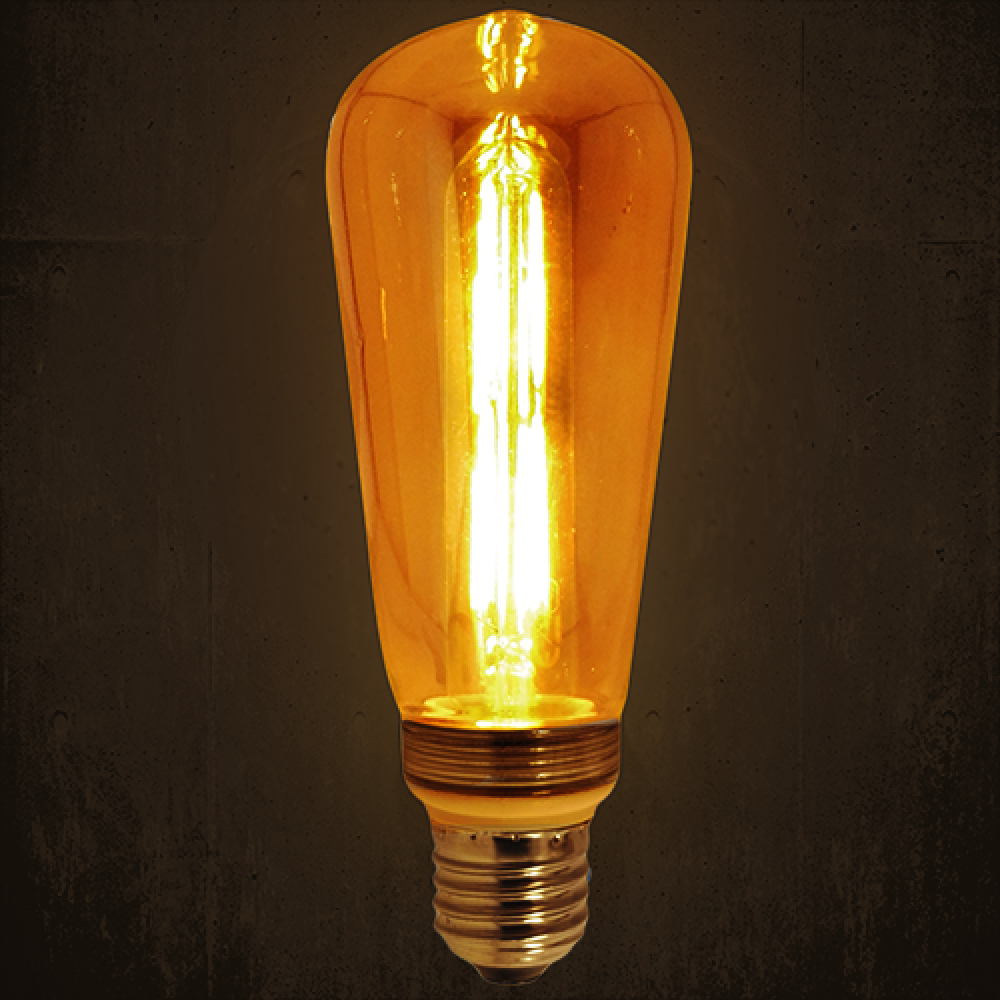 EL825125 | LED VINTAGE DIM |ST60|4W Ε27|2700k|400lm|{enjoysimplicity}™ EL825125 | LED VINTAGE DIM |ST60|4W Ε27|2700k|400lm|{enjoysimplicity}™