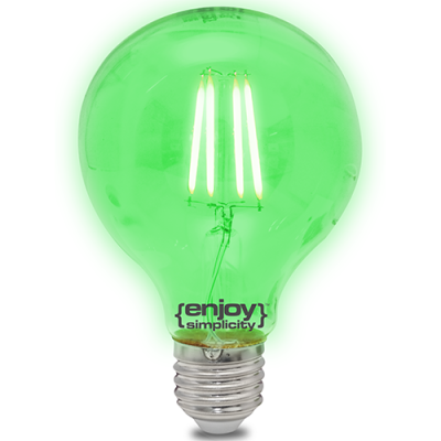 EL828009 | DreamLED Fillament Coloured G80|4W E27|ΠΡΑΣINO|{enjoysimplicity}™ EL828009 | DreamLED Fillament Coloured G80|4W E27|ΠΡΑΣINO|{enjoysimplicity}™