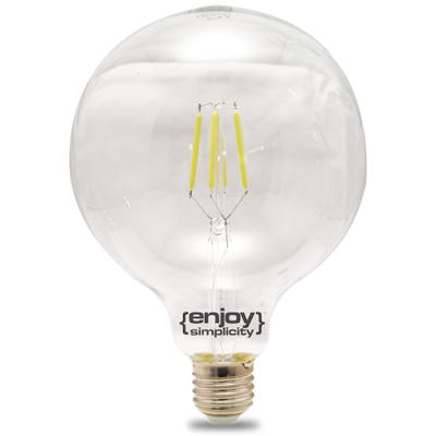 EL821251 | DreamLED Fillament Coloured G125|4W E27|KITΡΙNO|{enjoysimplicity}™ EL821251 | DreamLED Fillament Coloured G125|4W E27|KITΡΙNO|{enjoysimplicity}™