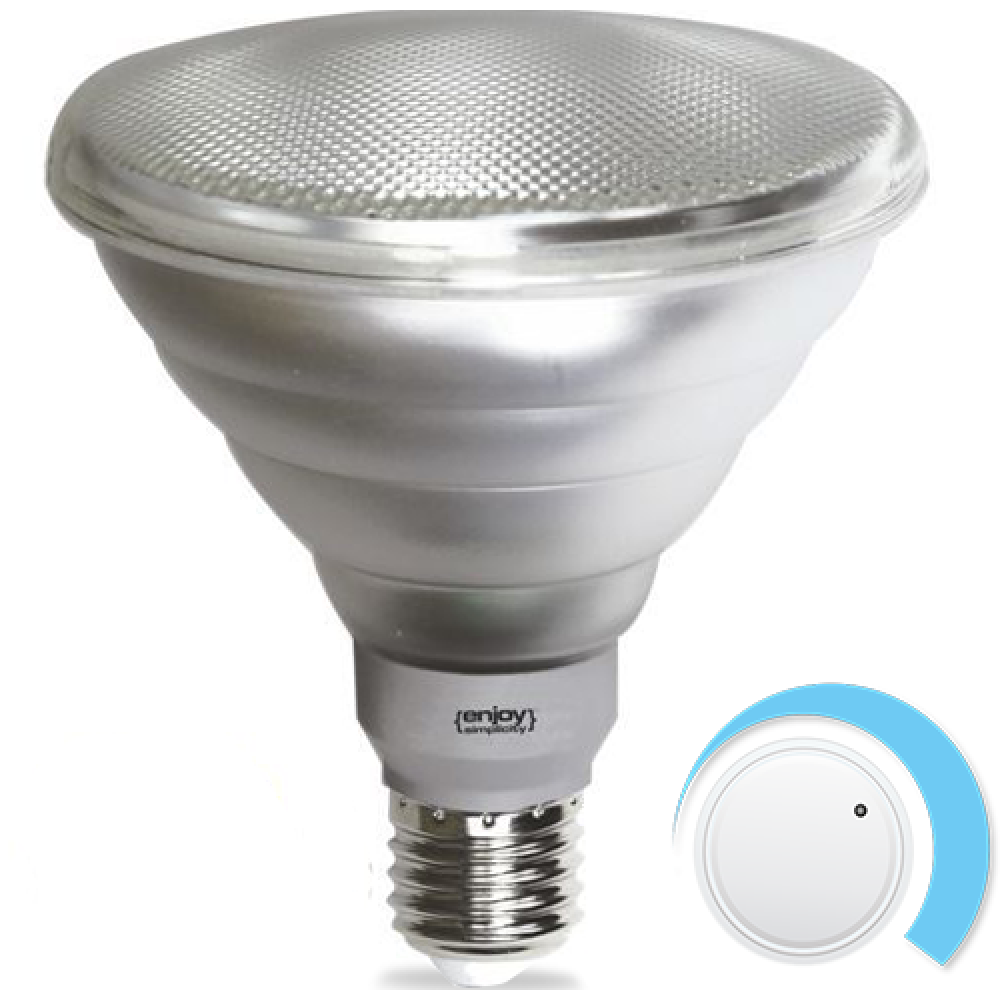 EL835726 | LED Par38 DIM|12W(>75W)E27|6500k|720lm|{enjoysimplicity}™ EL835726 | LED Par38 DIM|12W(>75W)E27|6500k|720lm|{enjoysimplicity}™