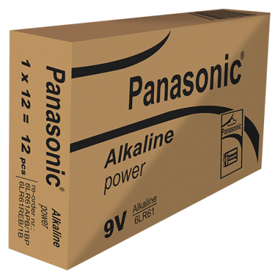 EL46LR61 | ΑΛΚΑΛΙΚΕΣ ΜΠΑΤΑΡΙΕΣ PANASONIC® 6LR61 9V-Νέτο τιμή τεμαχίου EL46LR61 | ΑΛΚΑΛΙΚΕΣ ΜΠΑΤΑΡΙΕΣ PANASONIC® 6LR61 9V-Νέτο τιμή τεμαχίου